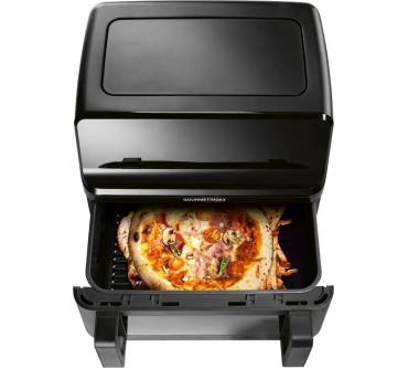 Produktbild Gourmetmaxx Vario-Doppelkammer Heißluftfritteuse 9L