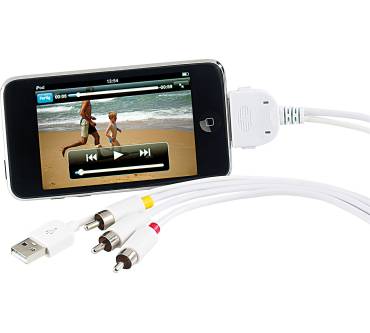 Produktbild Pearl Auvisio TV- & HiFi AV-Kabel für iPod und iPhone