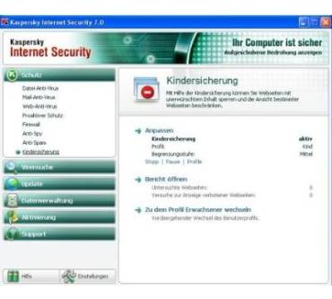 Produktbild Kaspersky Lab Internet Security 7.0