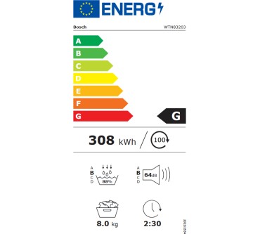 Produktbild Bosch Serie 4 WTN83203