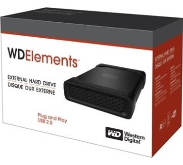 Produktbild Western Digital Elements 1TB (WDE1UBK10000E)