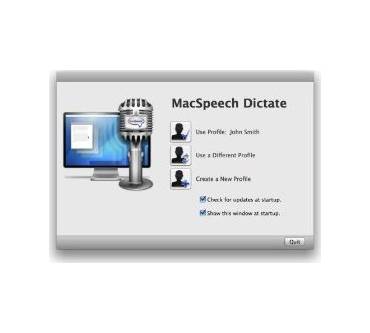 Produktbild MacSpeech Dictate