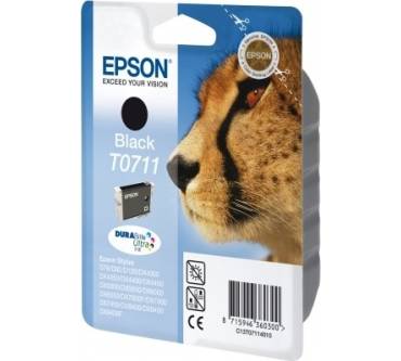 Produktbild Epson Original-Schwarzpatrone für Epson Stylus D92 (T0711)