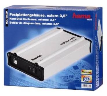 Produktbild Hama 3,5 USB 2.0 Festplattengehäuse