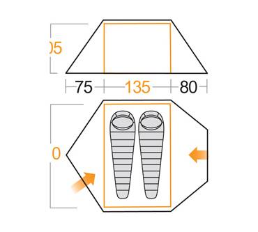 Produktbild Vango Typhoon 200