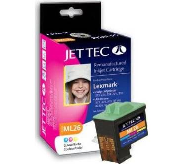 Produktbild Jet Tec Farbpatrone ML26 (für Lexmark Nr. 26)