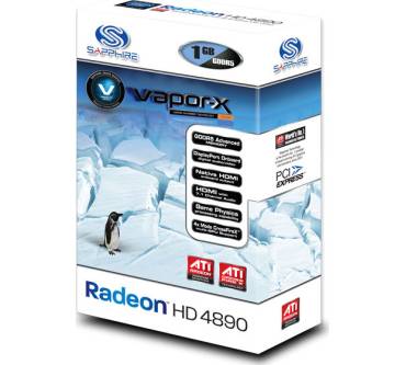 Produktbild Sapphire Radeon VAPOR-X HD 4890 1GB