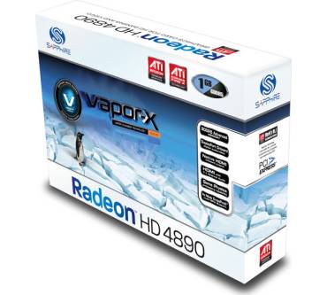 Produktbild Sapphire Radeon VAPOR-X HD 4890 1GB