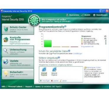 Produktbild Kaspersky Lab Internet Security 2010