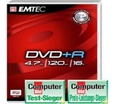 Produktbild Emtec DVD+R 16x (4,7 GB) Jewelcase