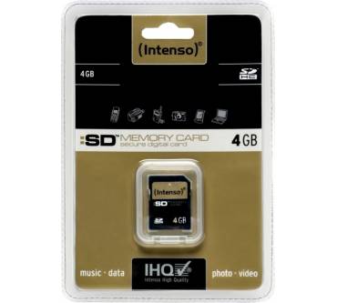 Produktbild Intenso SDHC Memory Card