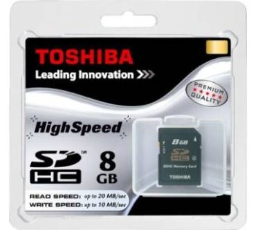 Produktbild Toshiba High-Speed SDHC Class 4