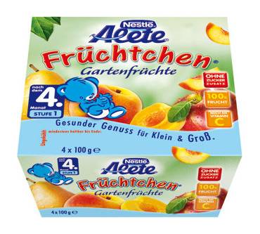 Produktbild Alete bewusst Früchtchen Gartenfrüchte