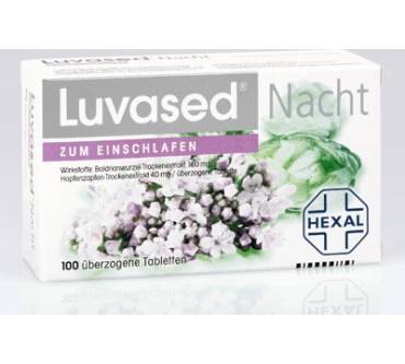 Produktbild Hexal Luvased Nacht zum Einschlafen, Tabletten