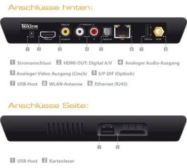 Produktbild Trekstor MovieStation Antarius