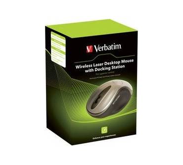 Produktbild Verbatim Wireless Laser Desktop Mouse mit Dockingstation