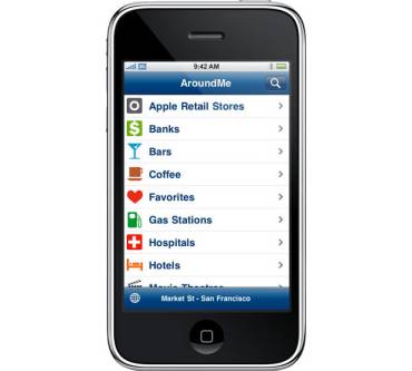 Produktbild TweakerSoft AroundMe (für iPhone)