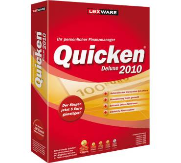 Produktbild Lexware Quicken Deluxe 2010