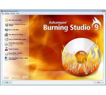 Produktbild Ashampoo Burning Studio 9