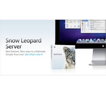 Produktbild Apple Mac OS X 10.6 Snow Leopard Server