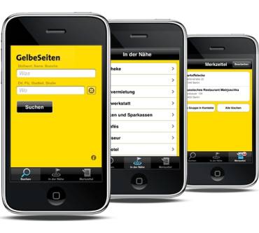 Produktbild DeTeMedien GelbeSeiten 1.1 (für iPhone)