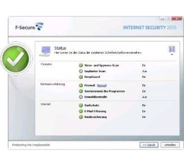 Produktbild F-Secure Internet Security 2010