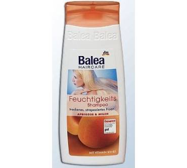 Produktbild dm / Balea Feuchtigkeitsshampoo Aprikose & Milch