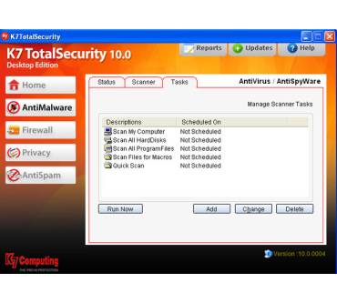 Produktbild K7 Computing K7 TotalSecurity 10.0