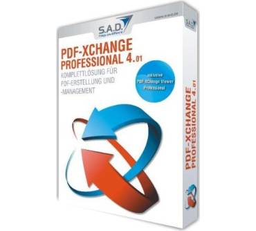 Produktbild S.A.D. PDF-Xchange Professional 4.01