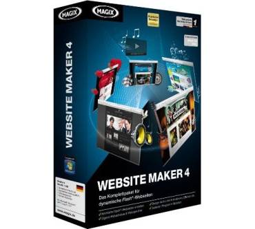 Produktbild Magix Website Maker 4