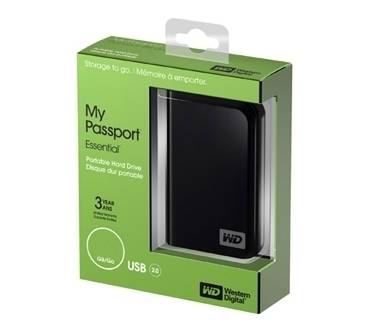 Produktbild Western Digital My Passport Essential SE WDBABM7500ABK (750 GB)