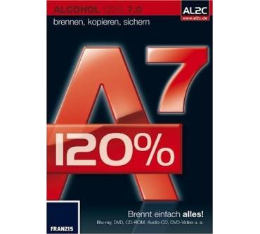 Produktbild Franzis Alcohol 120% 7.0