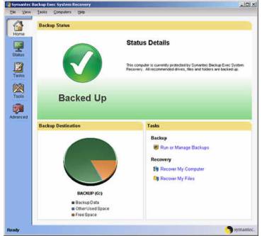 Produktbild Symantec Backup Exec System Recovery 2010 Desktop Edition