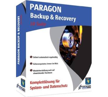 Produktbild Paragon Software Backup & Recovery 10 Suite