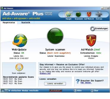 Produktbild Lavasoft Ad-Aware Plus Internetsicherheit