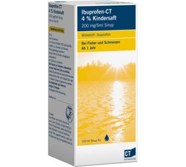 Produktbild Ibuprofen-CT 4% Kindersaft