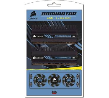 Produktbild Corsair Dominator 4 GB Kit DDR3-1600 (CMP4GX3M2C1600C7)