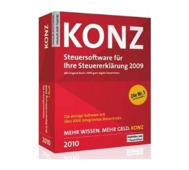 Produktbild KONZ Steuertipps KONZ Steuer-Software 2010