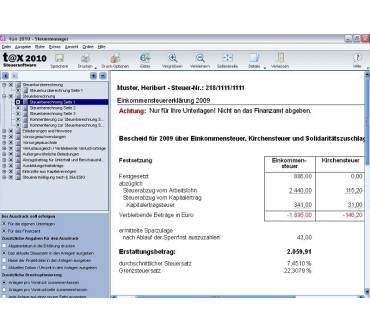 Produktbild Buhl Data T@x 2010 Standard