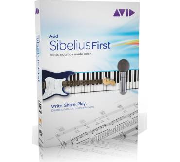 Produktbild Avid Sibelius First