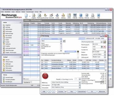 Produktbild Data Becker Rechnungsdruckerei 2010 pro