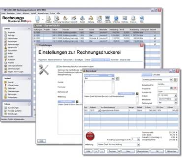 Produktbild Data Becker Rechnungsdruckerei 2010 pro