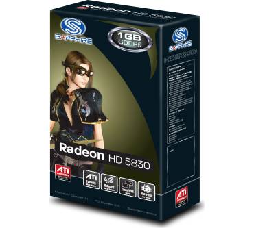 Produktbild Sapphire Radeon HD 5830