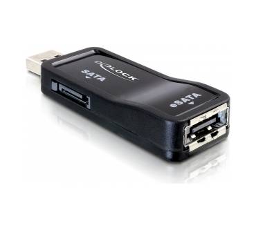 Produktbild Delock Adapter USB 2.0 zu eSATAp + SATA