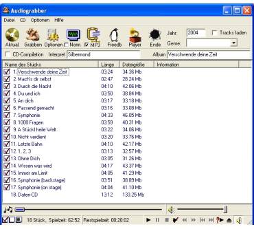 Produktbild The LAME Project Audiograbber 1.83 SE