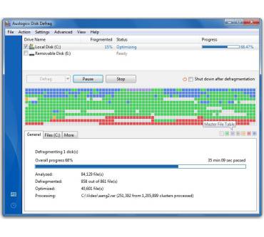 Produktbild Auslogics Disk Defrag 3.1.4