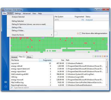 Produktbild Auslogics Disk Defrag 3.1.4