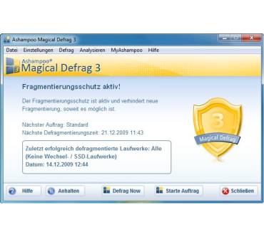 Produktbild Ashampoo Magical Defrag 3