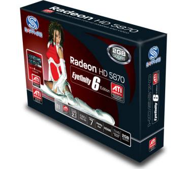 Produktbild Sapphire Radeon HD 5870 Eyefinity 6