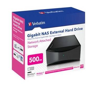 Produktbild Verbatim Gigabit NAS External Hard Drive